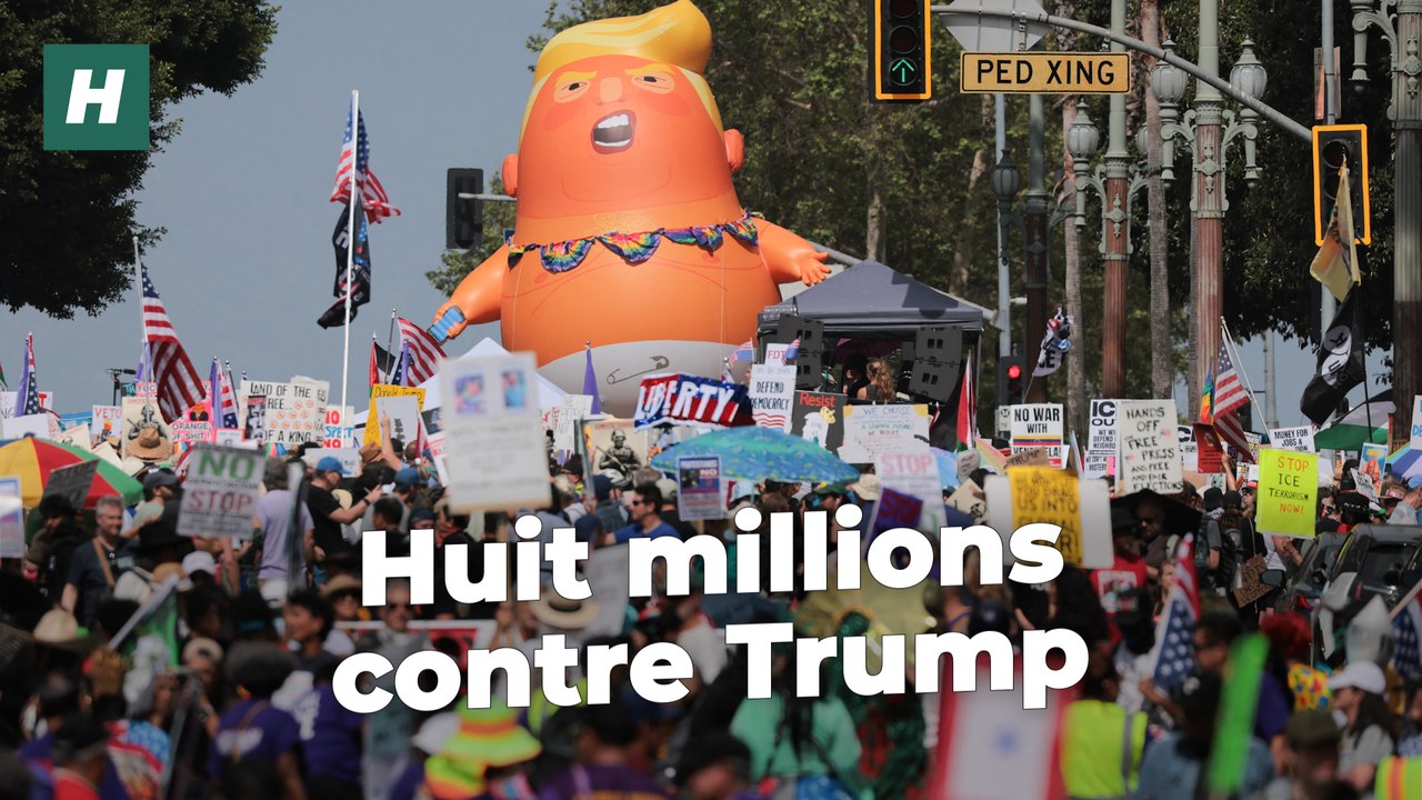 Aux États-Unis, les « No Kings » de nouveau dans la rue pour manifester contre Donald Trump