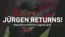 Jurgen Returns! Klopp back at Anfield for 'Legends' game