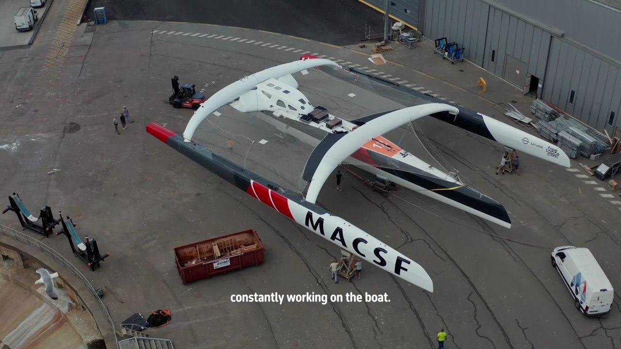 MACSF assurances 2026 : ULTIM MACSF  MISE À L'EAU DU GÉANT DES MERS