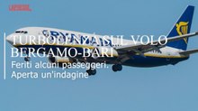 Forte turbolenza sul volo Bergamo-Bari: feriti alcuni passeggeri e aperta un'indagine