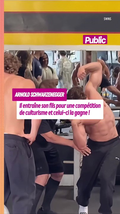 Arnold Schwarzenegger : il entraîne Joseph Baena, un de ses 3 fils, pour une compétition de culturisme et il gagne !