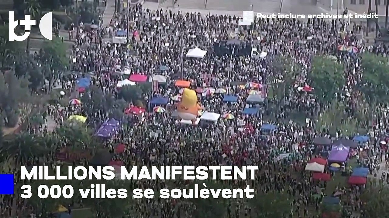 Manifestations anti-Trump : millions dans les rues des villes sous la devise "Pas de rois
