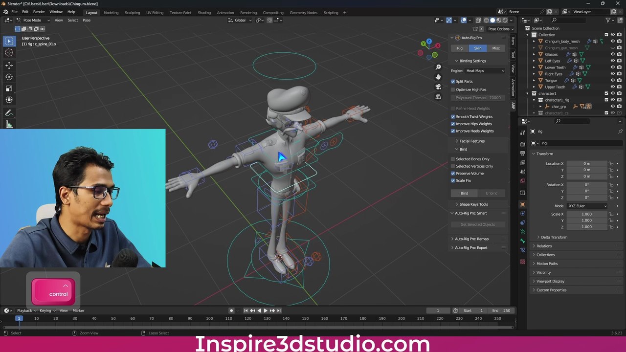 Blender Auto Rig Pro Tutorial | Rig Any Character Easily + File 🎁