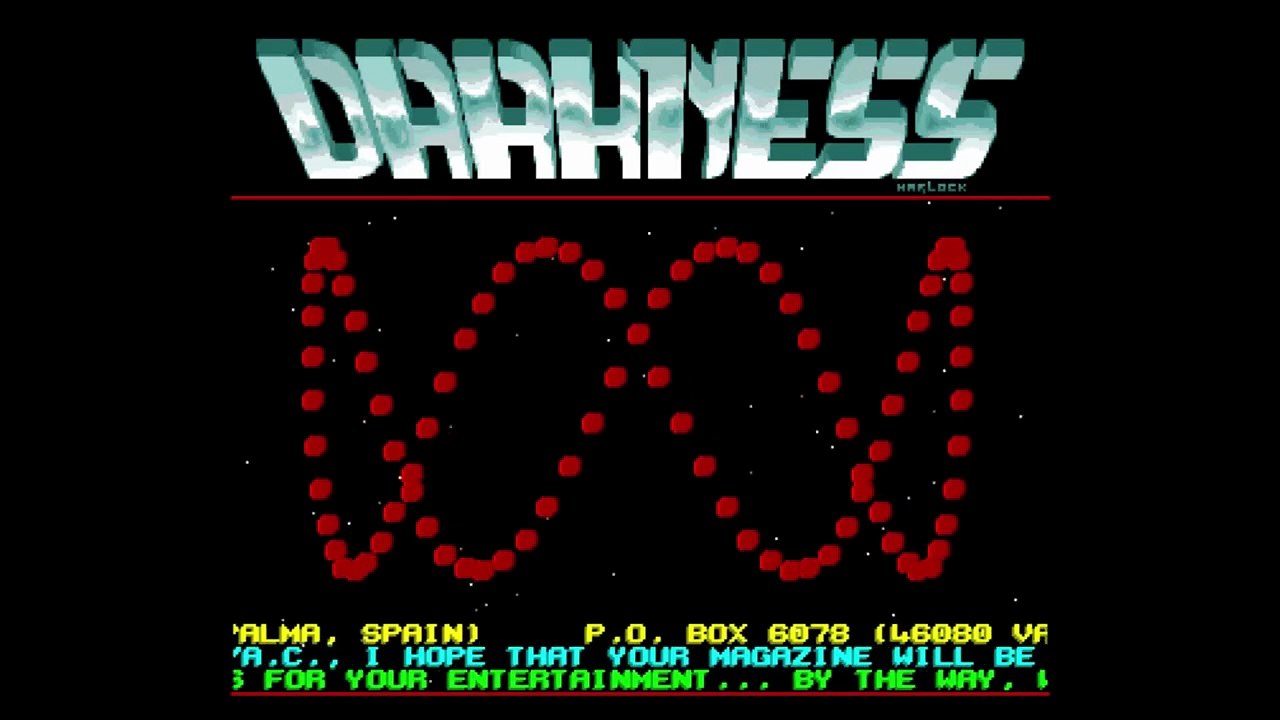 Amiga Demo Darktro by Darkness