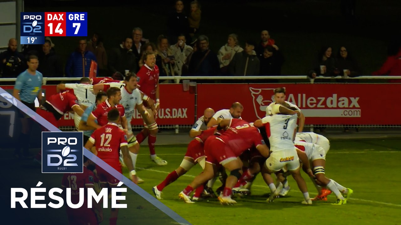 PRO D2 Saison 2025-2026 J24 - Résumé US Dax - FC Grenoble Rugby
