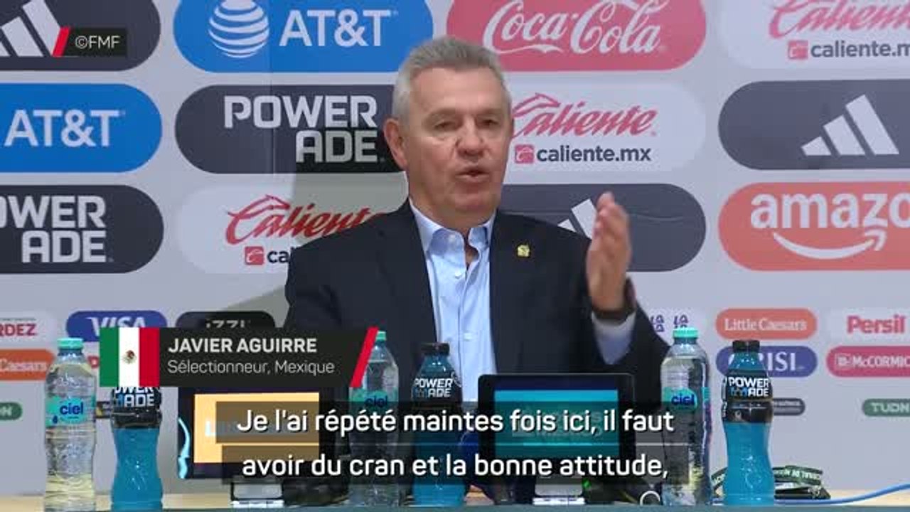 Mexique - Aguirre content du nul contre le Portugal : “Un résultat juste”