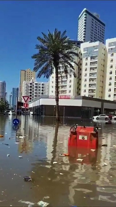 Severe Flooding on Jamal Abdul Nasser Road, Al Majaz 2, Sharjah UAE 🇦🇪 | Heavy Rain Chaos (29 March 2026)