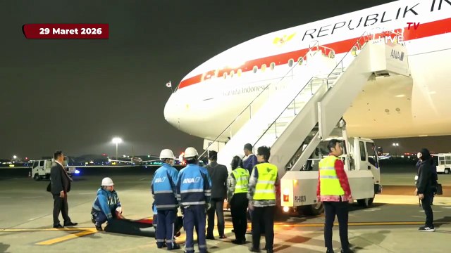 Detik-Detik Presiden Prabowo Tiba di Jepang, Akan Temui Kaisar Naruhito dan PM Sanae Takaichi