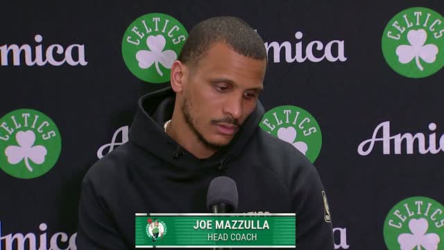 Celtics - Mazzulla : ''Ce n'est pas la véritable définition du succès''