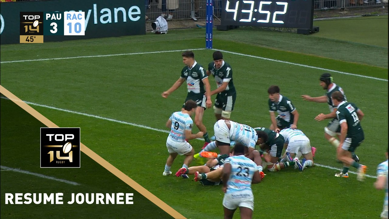 TOP 14 - Résumé de journée de la J20 - Saison 2025-2026