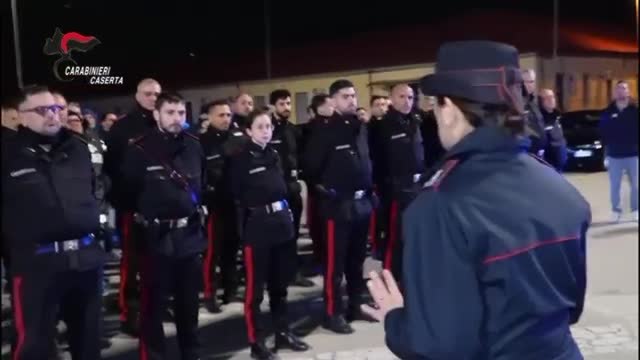 Scacco alla fazione Zagaria dei casalesi, il blitz della notte