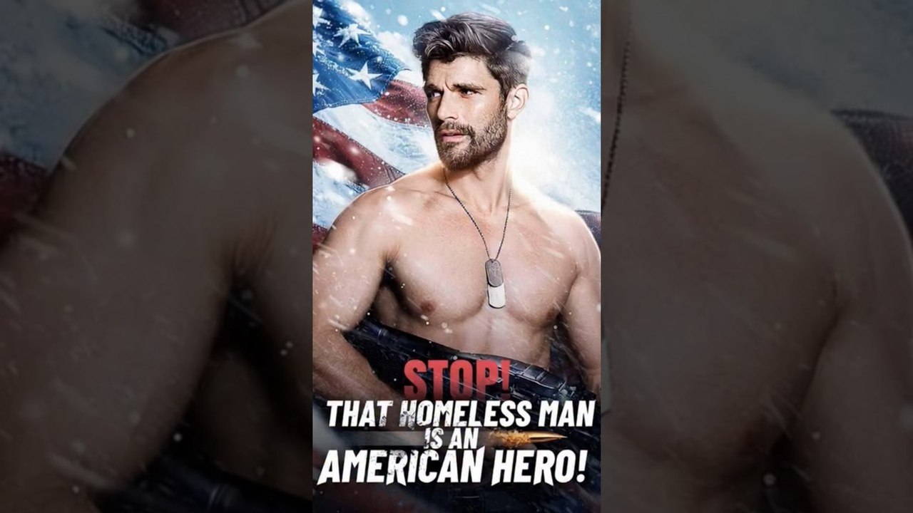 Stop! That Homeless Man Is An American Hero! FULL REELSHORT