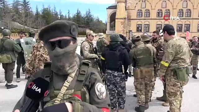 Yozgat’ta 120’den fazla oyuncunun katıldığı airsoft takımları savaş senaryolu etkinlikte buluştu | Ajansspor | IHA