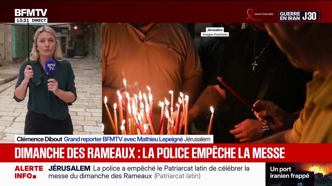 Patriarche empêché de prier à Jérusalem: les autorités israéliennes avancent des raisons de sécurité