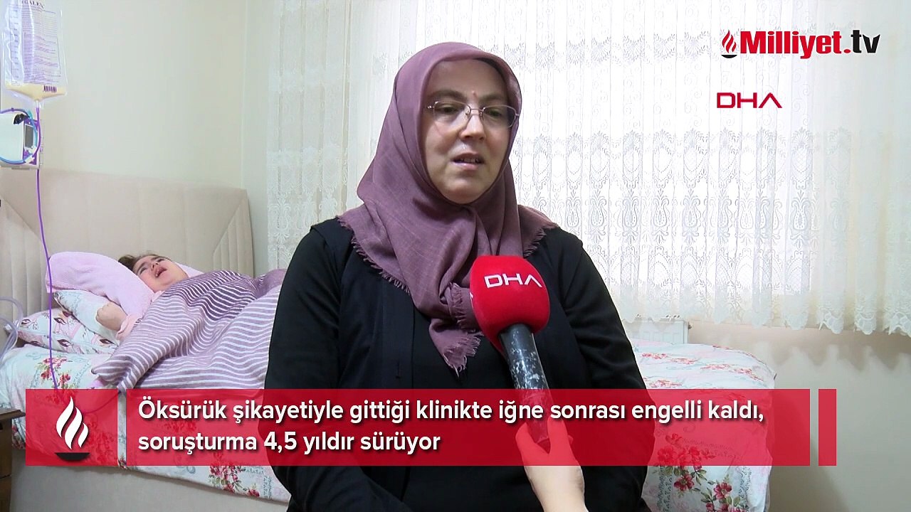 Engelli kalmasına neden olan iğne! Öksüren kızlarını kliniğe götüren ailenin hayatı karardı