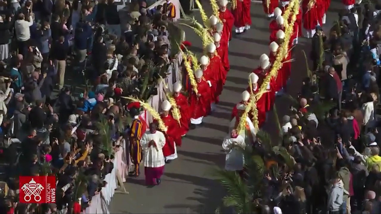León XIV hace un llamamiento contra la violencia y la guerra en el Domingo de Ramos