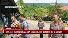 Polres Buton Gagalkan Distribusi 5 Ton Solar Oplosan, 3 Pelaku Ditangkap | BORGOL