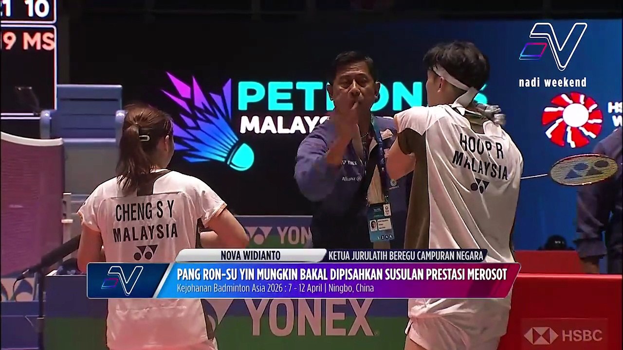 Kejohanan BAC bakal jadi pentas terakhir buat Pang Ron & Su Yin