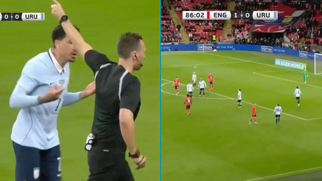 İngiltere-Uruguay maçına damga vuran Manuel Ugarte olayı: İki sarı kart gördü, oyundan atılmadı!