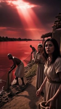 Pharaoh Challenged God?! The Terrifying Punishments of Moses (AS) That Shook Egypt 😱🐊🐸