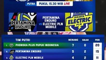 Klasemen Liga Voli Putri Terbaru