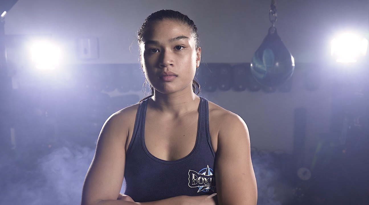 Jackie Buntan with her game face on