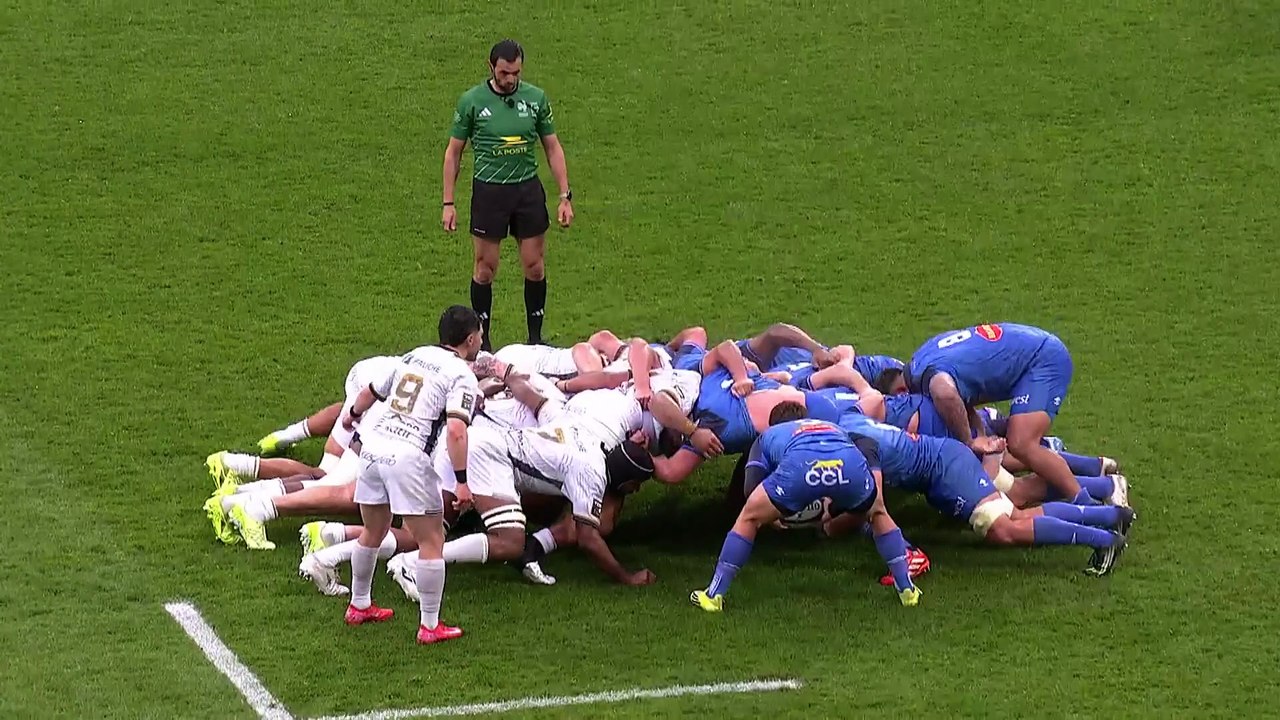 TOP 14 - Essai de Pierre COLONNA (CO) - Castres Olympique - US Montauban
