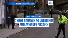 Wielka Brytania: Samochód wjechał w grupę pieszych