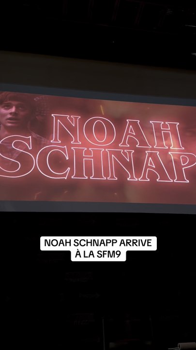 NOAH SCHNAPP ARRIVE À LA SFM9 !