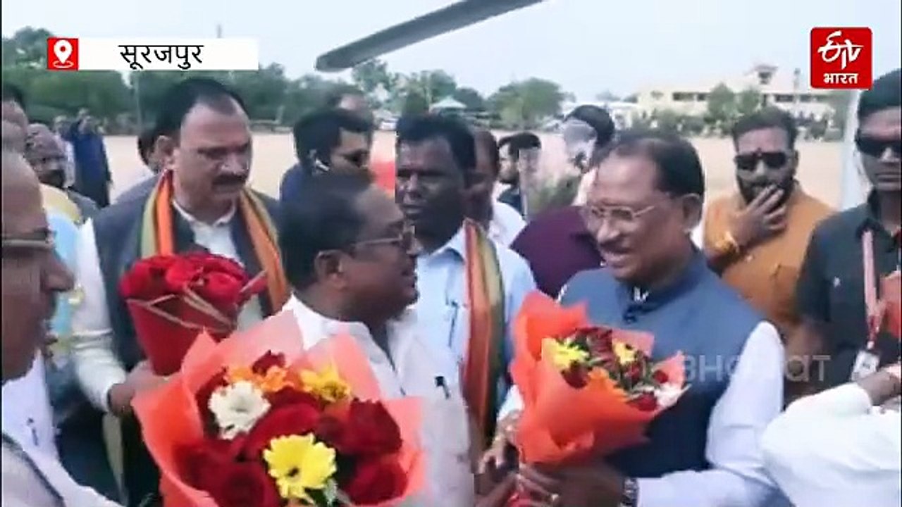 बिलासपुर में करीब 27 करोड़ के विकास कार्यों का लोकार्पण-भूमिपूजन, सूरजपुर दौरे पर भी पहुंचे CM साय