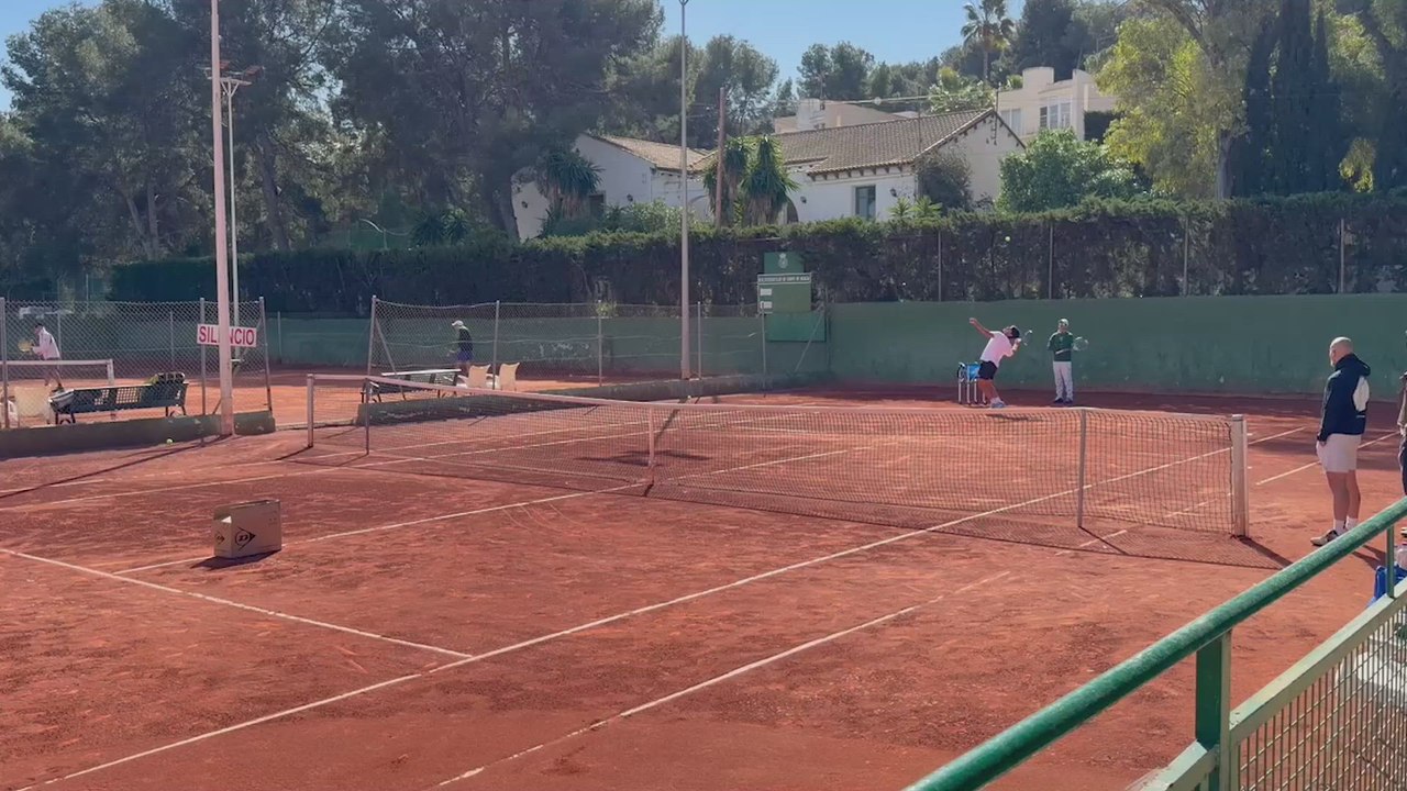 Entrenamiento Alcaraz