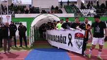 Kars 36 Spor futbolcusu Kubilay Kaan Kundakçı'yı andı | Ajansspor | AA
