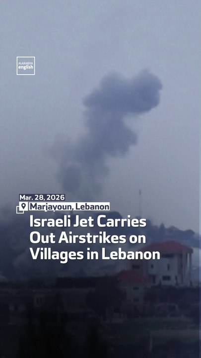 Israeli Jet Carries Out Airstrikes On Villages In Lebanon
