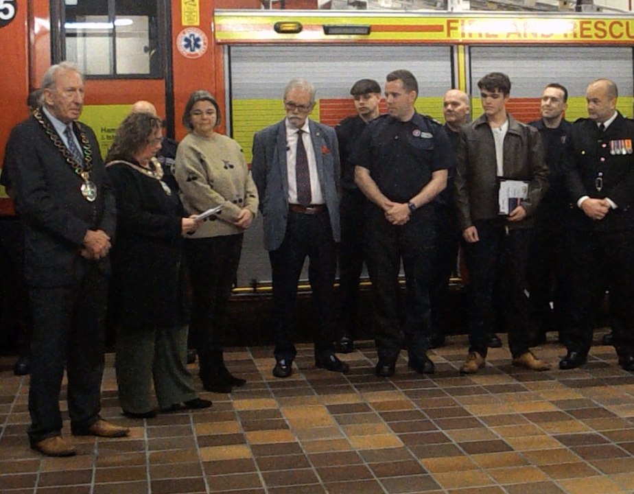 Alton town mayor Cllr Annette Eyre pays tribute to Jack Palmer