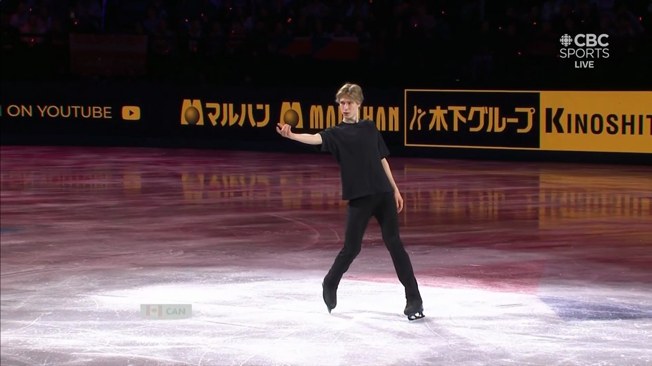 Stephen Gogolev 2026 World Figure Skating Championships exhibition gala