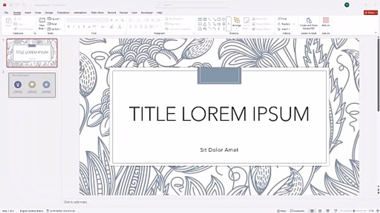 MS PowerPoint 23 Adding Slide Footers