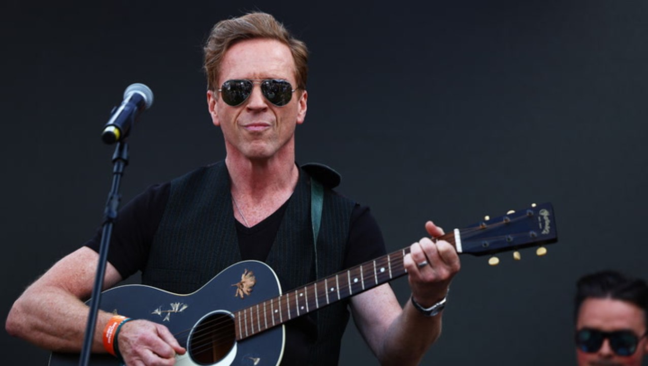 BBC presenter accidentally slams Damian Lewis’s new song - while he sits next to her