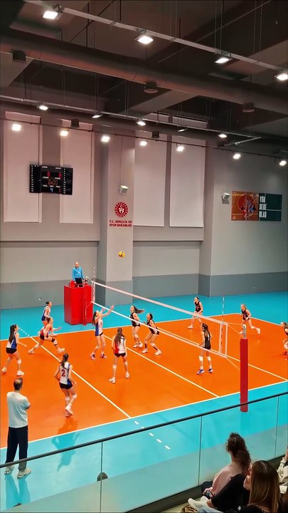 Dördüncü Set Sonucu - Beşiktaş 25-20 İBB Spor - Küçük Kızlar Süper Ligi Final Grubu 8. Hafta