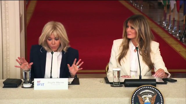 🎙️ Insolite : Brigitte Macron traduite par une voix d'homme lors du sommet Fostering the Future Together à la Maison Blanche