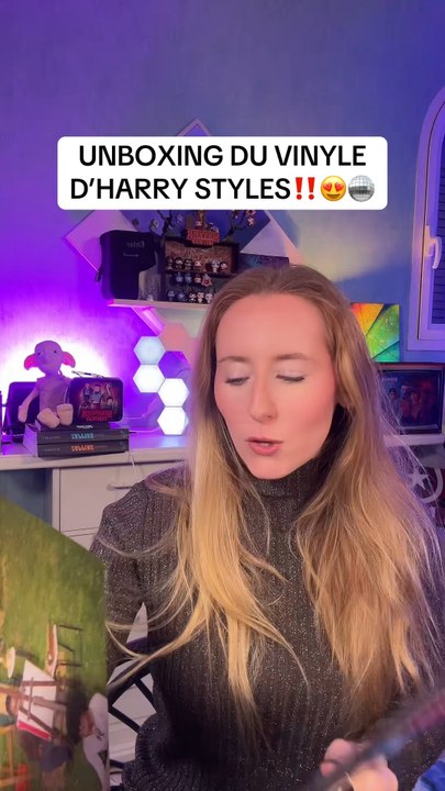 Unboxing du vinyle « Kiss All The Time, Disco Occasionally. » d’Harry Styles ‼️😍