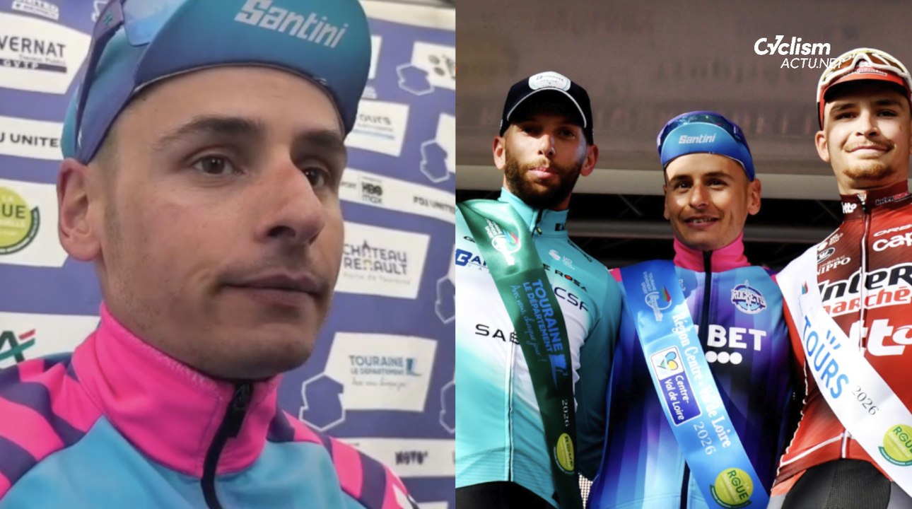 La Roue Tourangelle 2026 - Clément Venturini : "Je pensais à cet hiver où j'ai frôlé la retraite..."