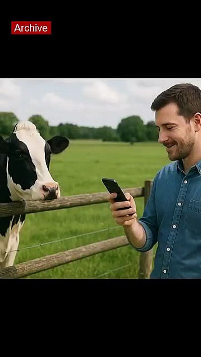 Quand une vache te remet à ta place…