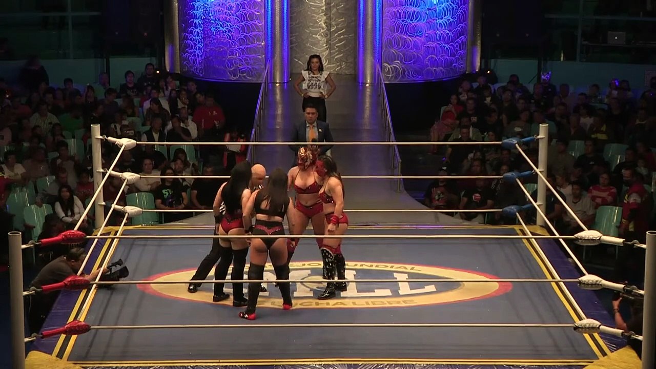 2023.11.19 CMLL Homenaje a Las Mujeres Revoluciarias - Stephanie Vaquer & Zeuxis vs Las Chicas Indomables