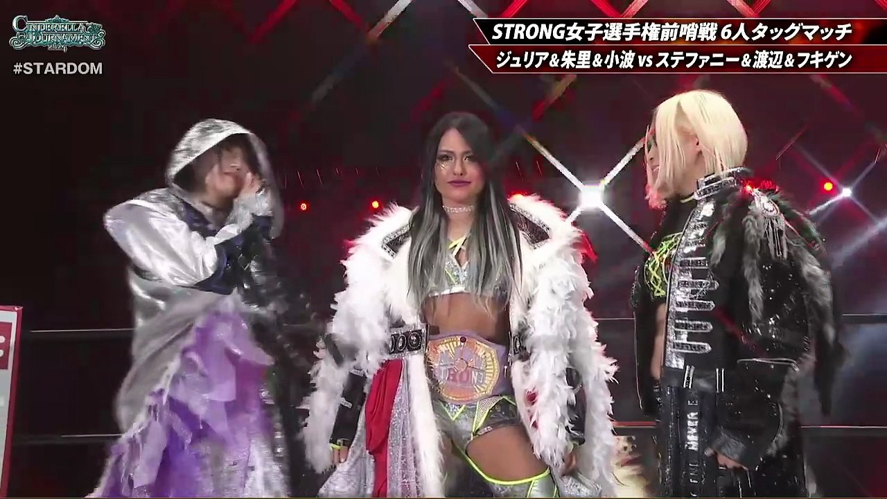2024.03.09 Stardom Cinderella Tournament Opening Round - Oedo Tai (Fukigen Death & Momo Watanabe) & Stephanie Vaquer vs God's Eye (Konami & Syuri) & Giulia