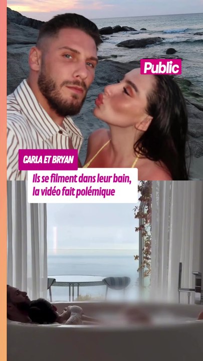 Carla Talon et Bryan Dubois se filment dans leur bain, la vidéo fait polémique