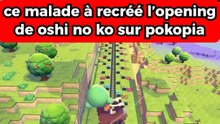 ce malade à recréé l'opening de oshi no ko sur pokopia