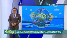 Gambar Udara Jalur Arteri Sukabumi Menuju Tol Bocimi Macet 4 km pada Minggu 29 Maret 2026