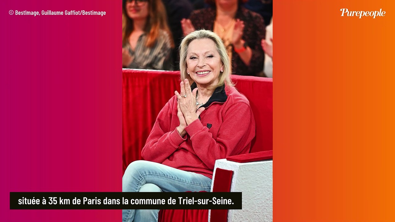 La maison de Véronique Sanson située à 35 km de Paris est un havre de paix : "Des fenêtres j'aperçois les péniches"