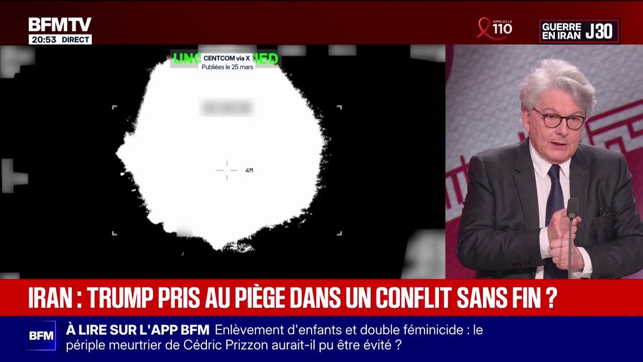 Guerre au Moyen-Orient: "L'acteur qui prend une place majeure aujourd'hui, c'est la Chine", explique Thierry Breton, ancien ministre de l'Économie