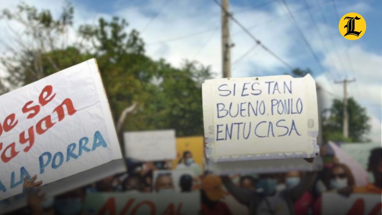 Comunitarios de la Cuaba dicen no ante la instalación de un vertedero de basura